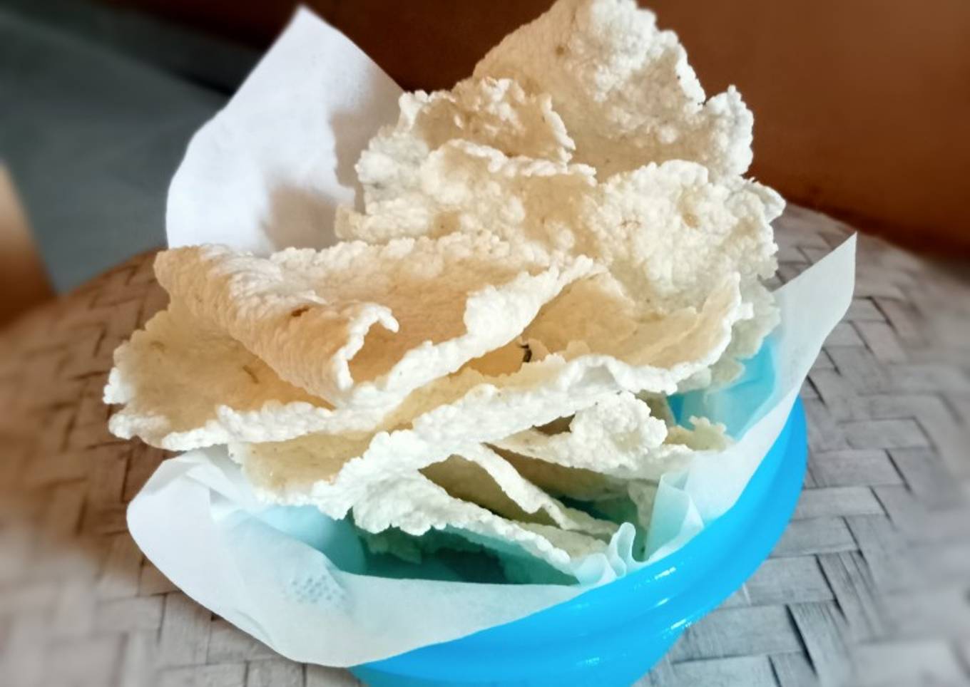 Bagaimana Membuat Kerupuk gendar/nasi yang Enak