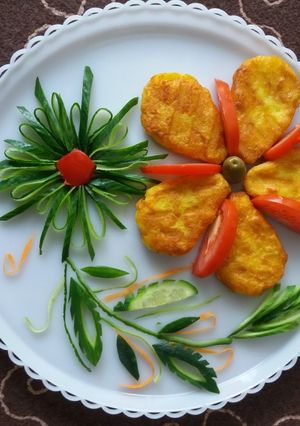 عکسی از دستور کوکو سیب زمینی