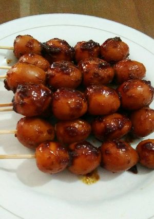 Foto resep Sate bacem telur puyuh