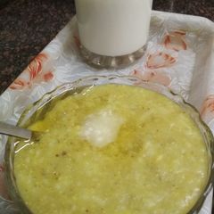 A picture of Bajra(pearl millet) khichdi.