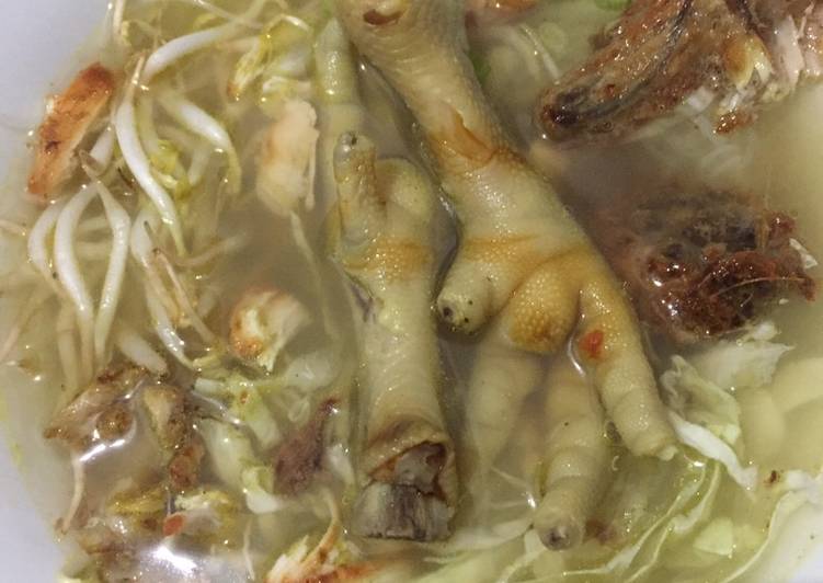 Resep Soto Ayam Ceker ala Dian Anti Gagal