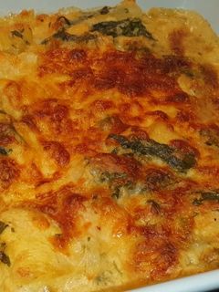 صورة لوصفة صنية دجاج السبانخ