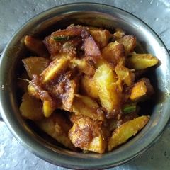 A picture of Arbi masala.