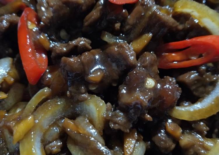 Tumis Daging ala resto