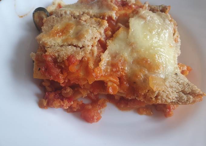 Linsen-Lasagne (vegan)