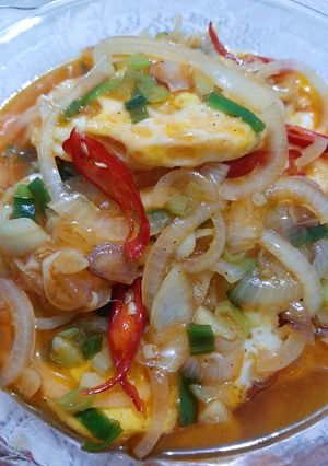 Foto resep Telur Ceplok Saus Mentega