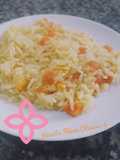 Arroz Colorido com Cenoura & Tomate 🥕🍅