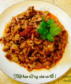 heo rừng xào sa tế