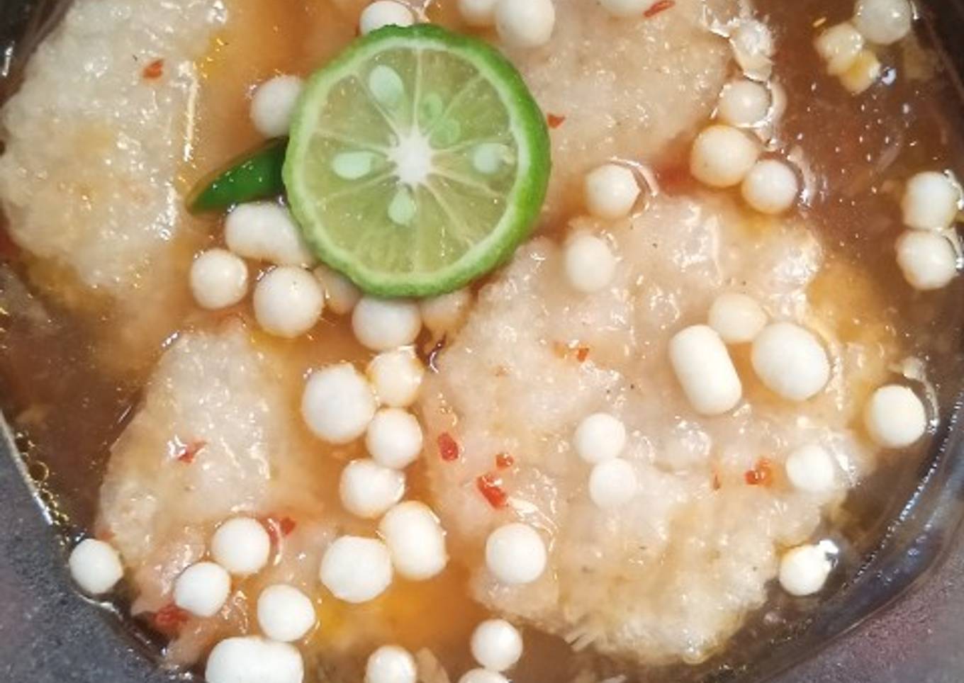 GB.5 Cireng Nasi Kuah Banjur