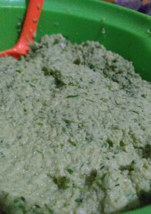 صورة لوصفة عجينة الطعمية البيتي 😋😋