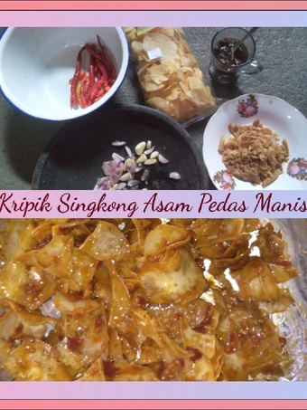 Cara Gampang Membuat Resep Kripik Singkong Asam Pedas Manis yang Bikin Ngiler Anti Ribet, Uenak Banget