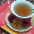 Strong green tea