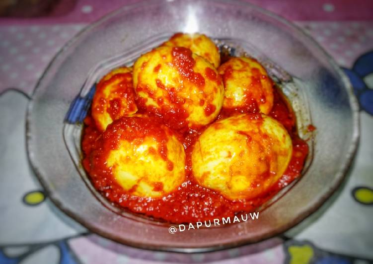 Fresh, Memasak (49) Telur Balado Ala Warteg