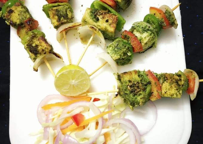 Veg Tofu chutney  kebabs Recipe