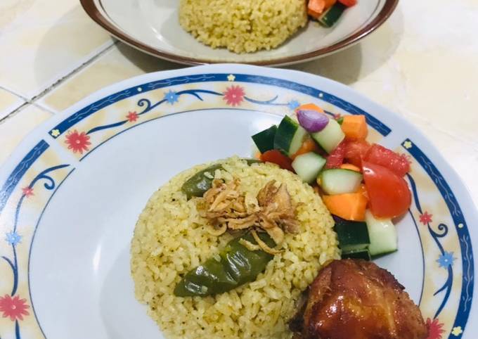 Resep Nasi Kebuli Ayam Praktis Oleh Ummu Hanin Cookpad