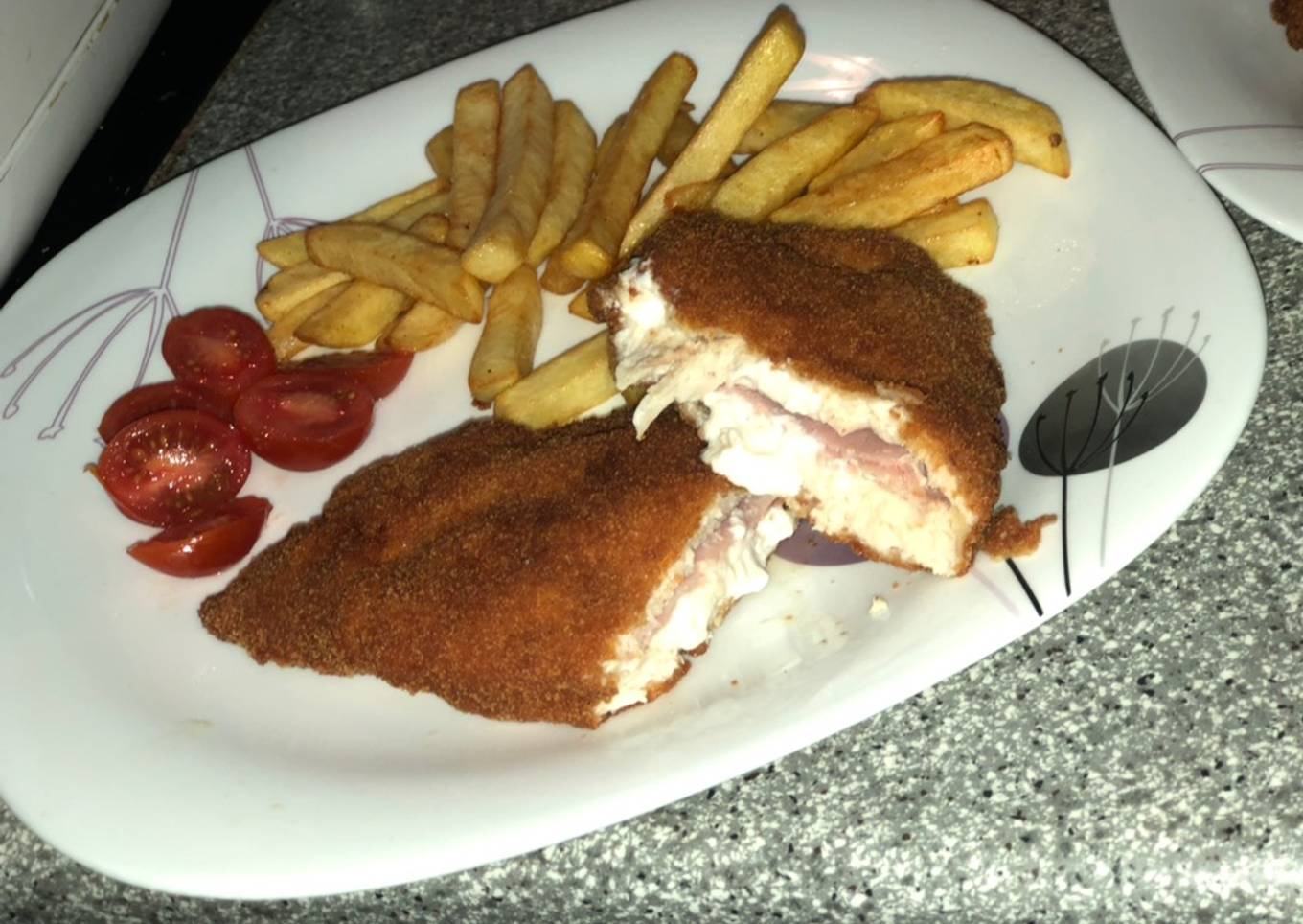 Filetes de pollo rellenos