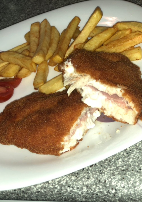 Una foto de Filetes de pollo rellenos