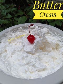 Foto resep 87. Butter cream lembut & kokoh dan tidak ngendal