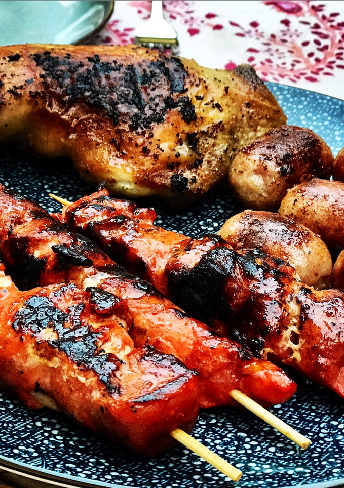Una foto de Barbacoa casera