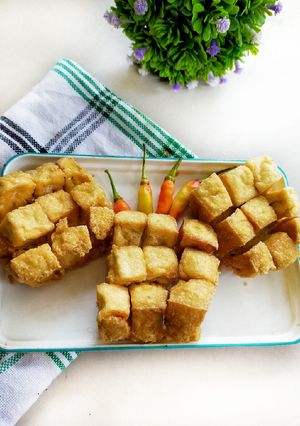 Foto resep Tahu kotak merekah