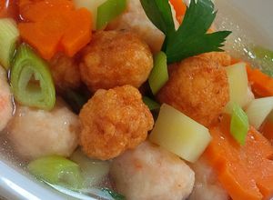 Foto resep Sup Bola Bola Udang Kesukaan my kiddos+Step by step