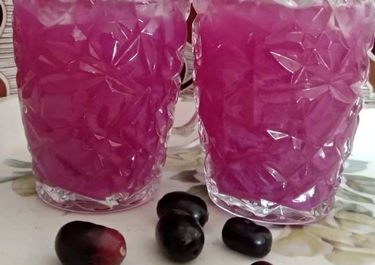 Easiest Way to Prepare Super Quick Homemade Blackberry/BlackPlum Drink