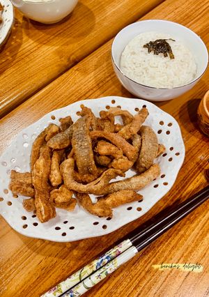 Foto resep Extra Crispy Salmon Skin