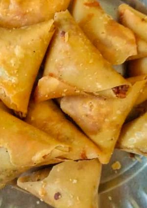 A picture of Mini Chicken Samosa. (Summer delight &Ramadan).