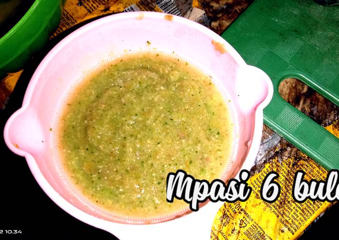 Resep Mpasi 6 Bulan Oleh Kurnalia Litsani Cookpad