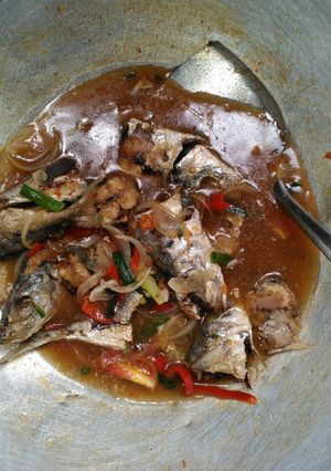 Foto resep Ikan sarden saus padang