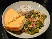A picture of gumbo greens