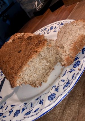 Una foto de Budín de banana
