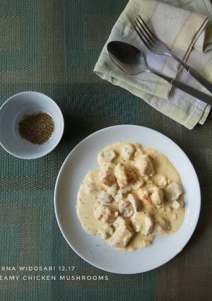 Foto resep Creamy Chicken Mushrooms