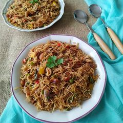 A picture of Vermicelli Upma.