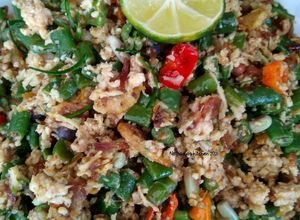 Foto resep Lawar Ayam Kacang Panjang