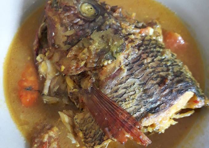 Resep: Ikan Nila Kuah Bumbu Kuning Anti Gagal