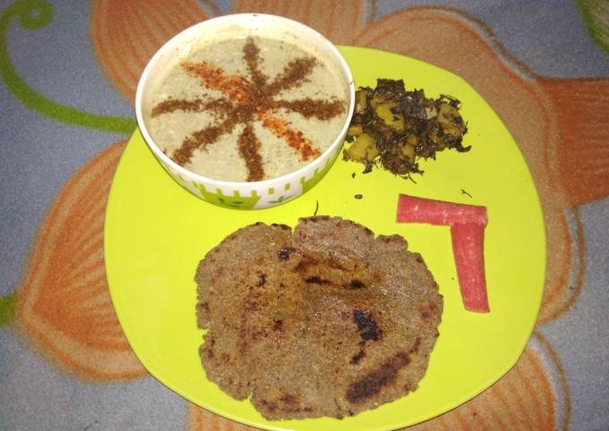Bajre ka paratha recipe main photo