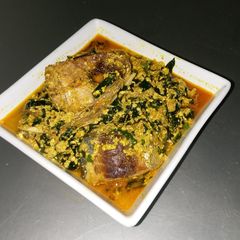 Egusi Soup A picture of Egusi Soup.