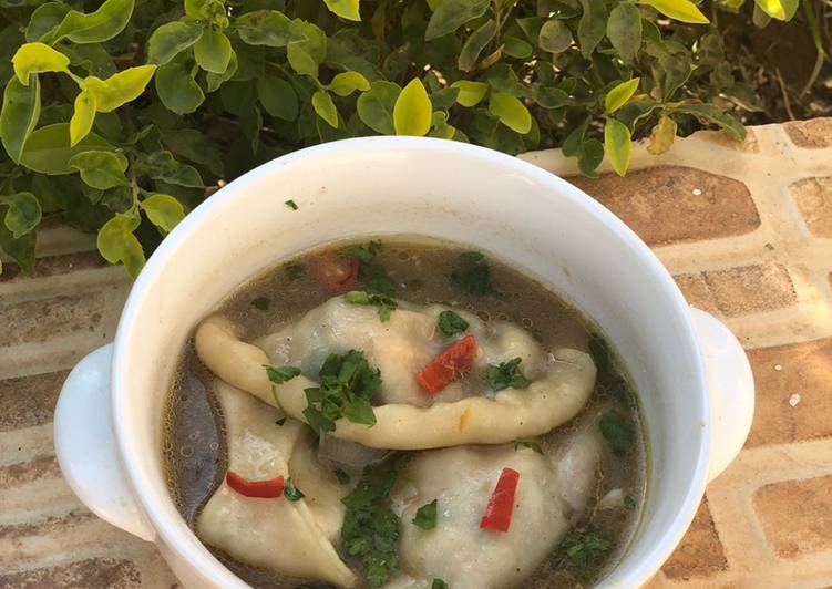 Korean Dumplings soup 🥟 🍜