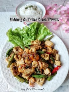 Foto resep Udang & Tahu Saus Tiram