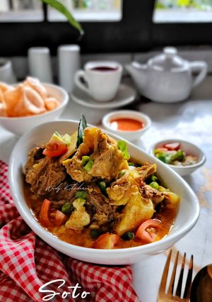 Foto resep Soto Tangkar Khas Betawi