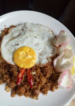 Foto resep Nasi goreng cumi asin