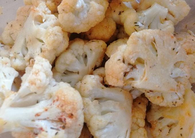 Roasted cauliflower