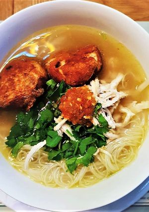 A picture of Noodle Soup.