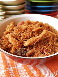 Foto resep 369. Serundeng Ayam Suwir Pedas Manis