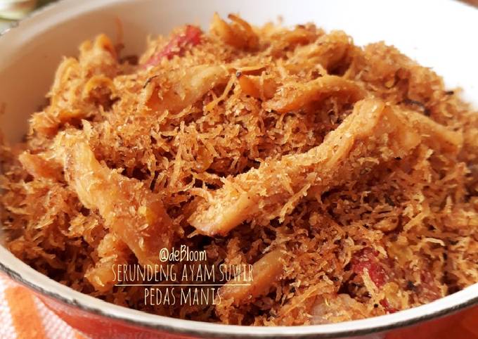 Yuk intip, Resep buat 369. Serundeng Ayam Suwir Pedas Manis dijamin spesial