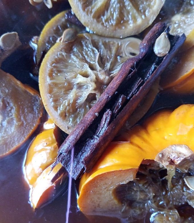 Una foto de Calabaza mini en dulce 🍁🍁