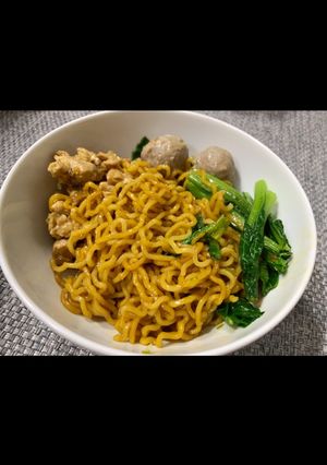 Foto resep Mie Yamin rumahan