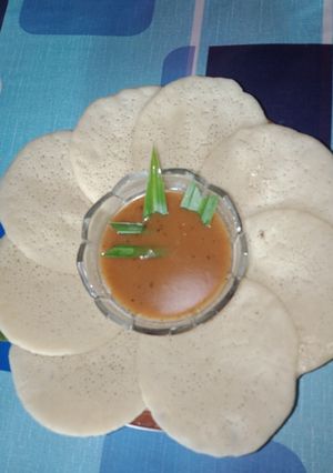 Foto resep Serabi lembut kinca gula merah