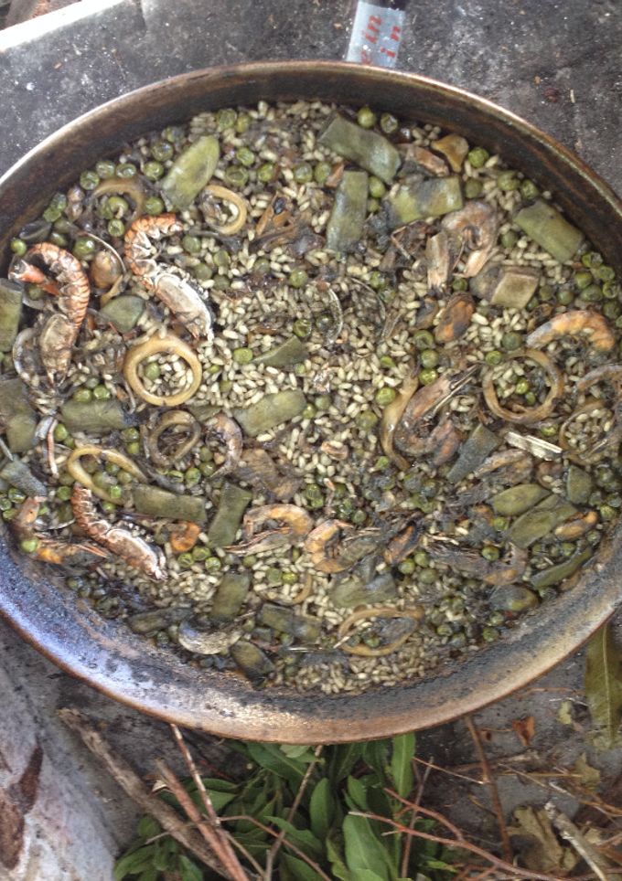 Una foto de Arroz Negro